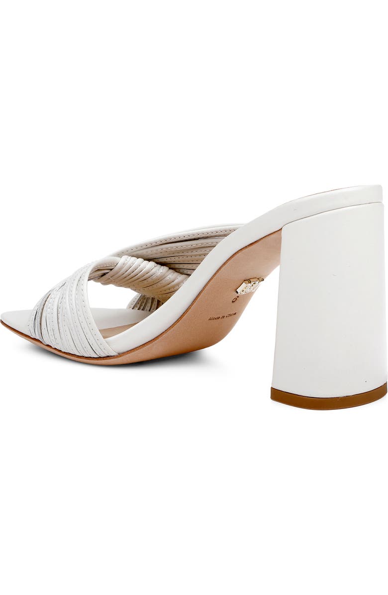 Badgley Mischka Collection Winslow Slide Sandal, Alternate, color, White Leather