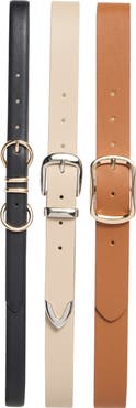 Nine West 3-for-1 Assorted Belt Set