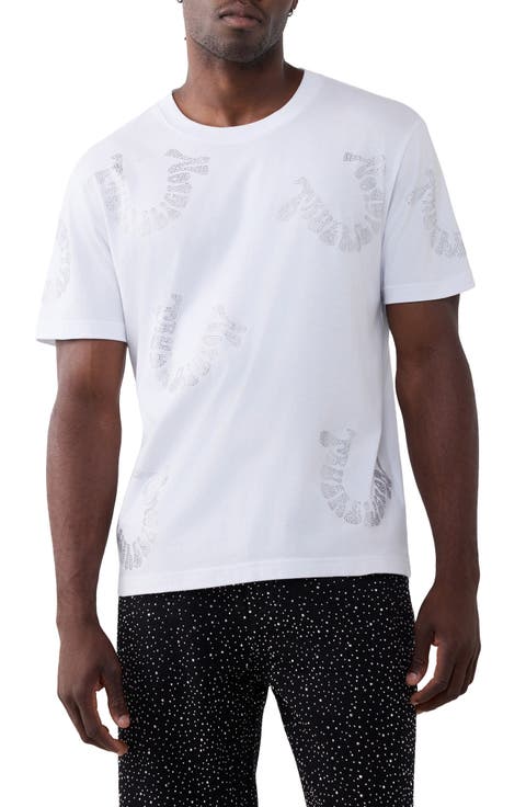 Wrapped Crystal Logo Graphic T-Shirt