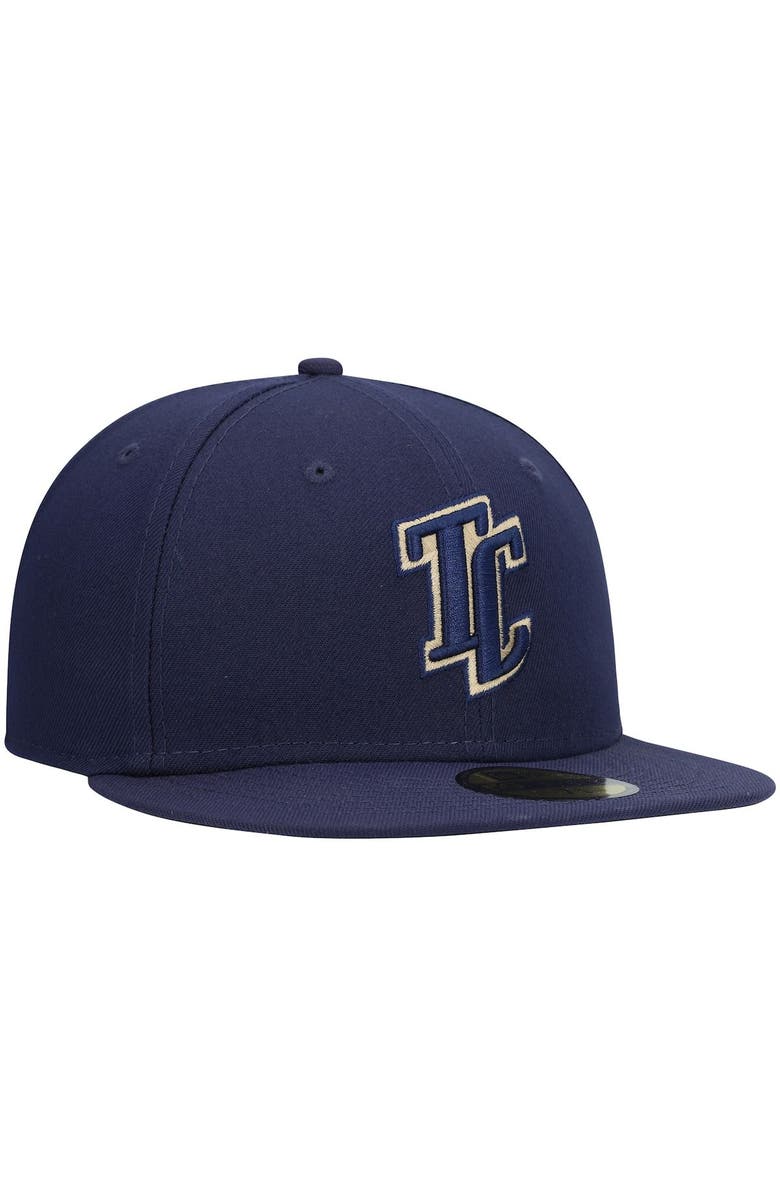 New Era Men's New Era Navy Tri-City Dust Devils Authentic Collection Team Home 59FIFTY Fitted Hat, Alternate, color, Navy