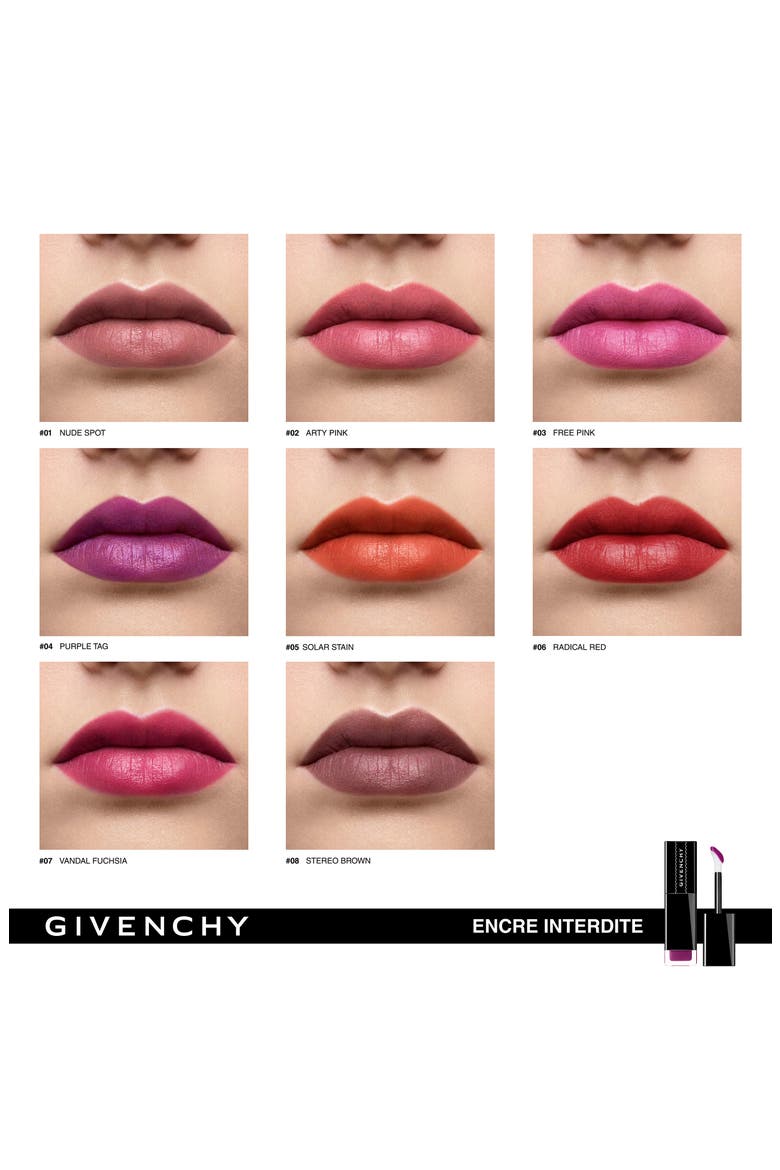 Encre Interdite Lip Stain, Alternate, color, 8 STEREO BROWN
