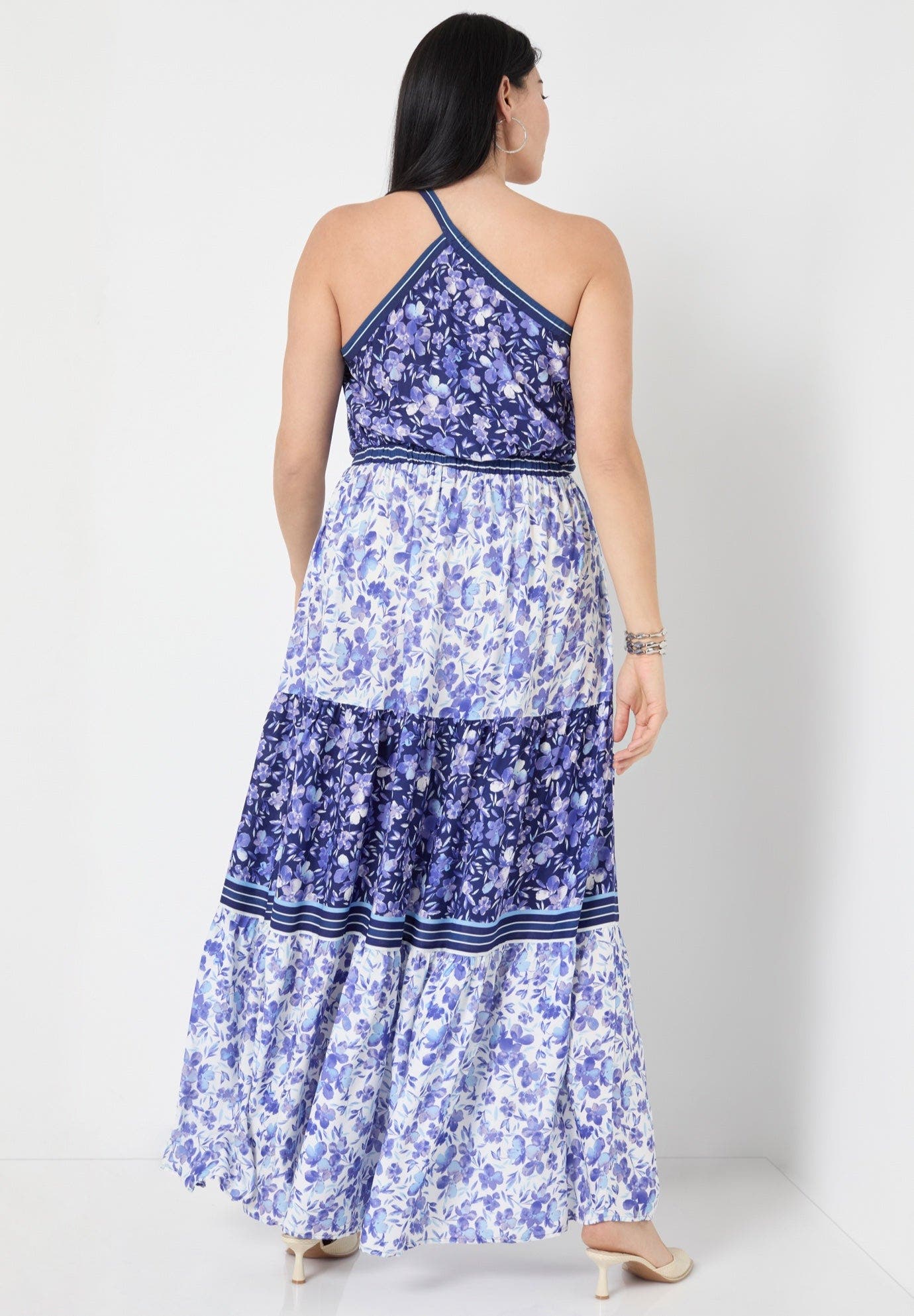 One-Shoulder Tiered Maxi Dress - image 2