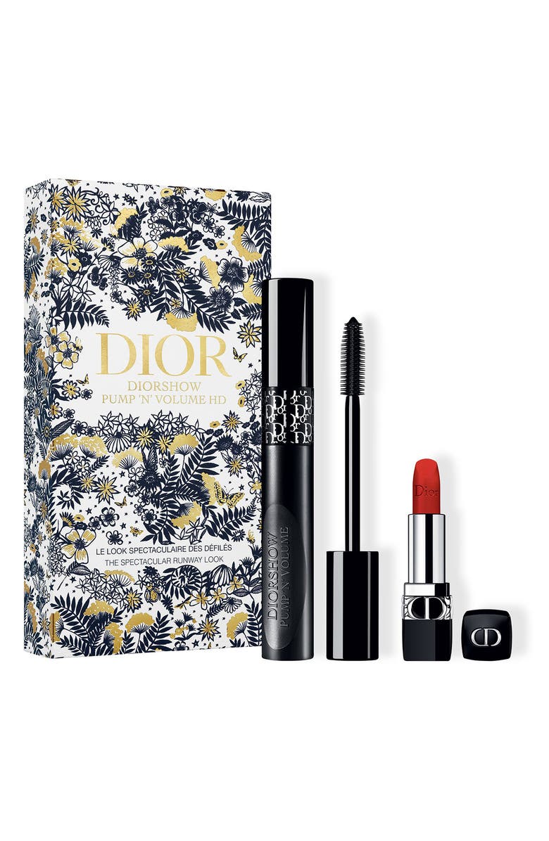 DIOR show Pump 'n' Volume Mascara & Lipstick Set, Main, color,