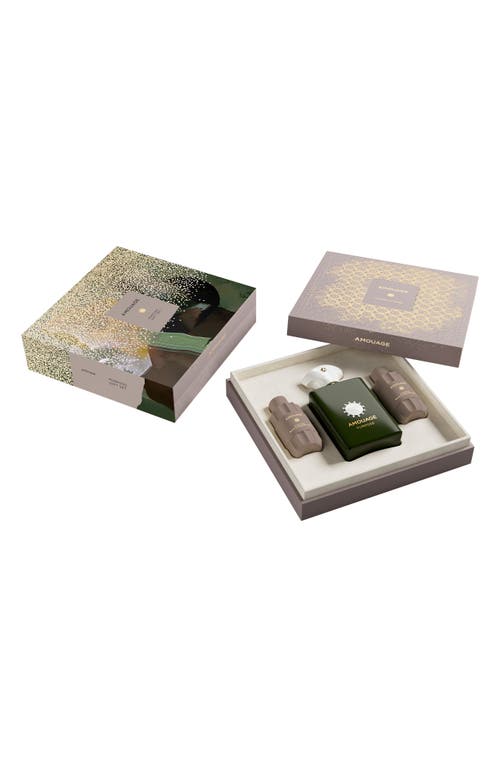 Amouage Purpose 3-piece Fragrance Gift Set In Transparent