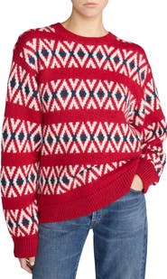 FRAME The Oversize Baby Alpaca Wool Sweater