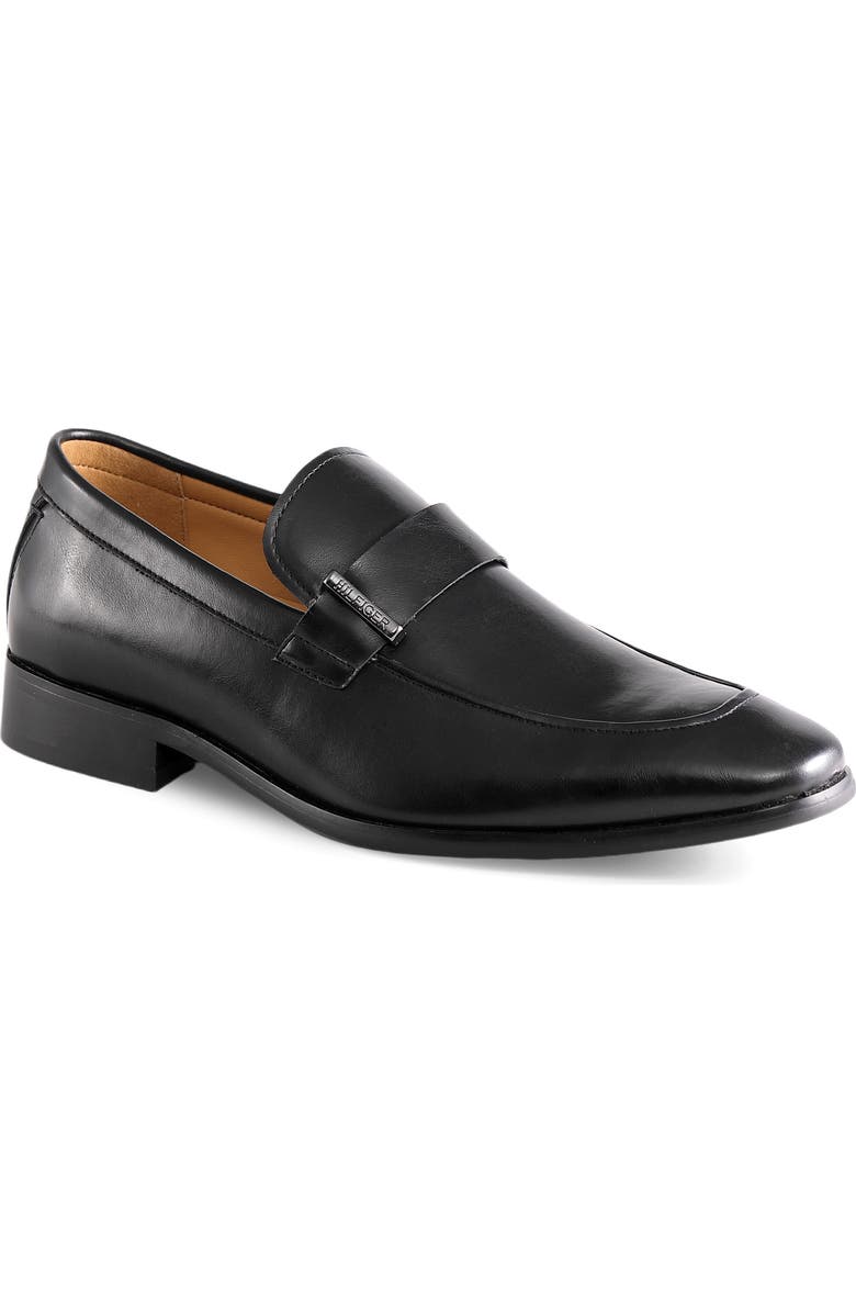 Tommy Hilfiger Shovan Loafer, Main, color, Black