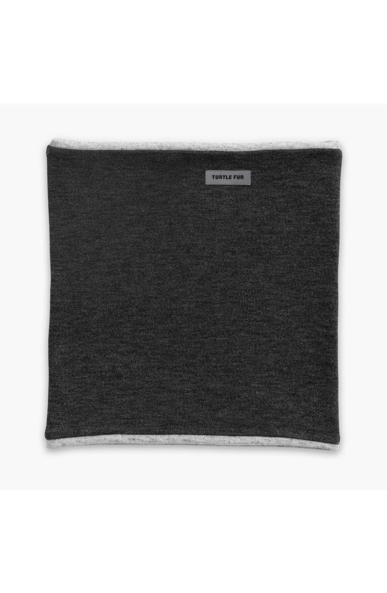 Turtle Fur Luxe Double-Layer Neck Warmer, Main, color, Black