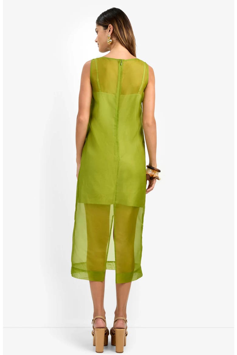Roselle Dress, Alternate, color, Dark Fennel