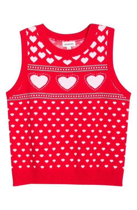 Parisa Heart Sweater Vest