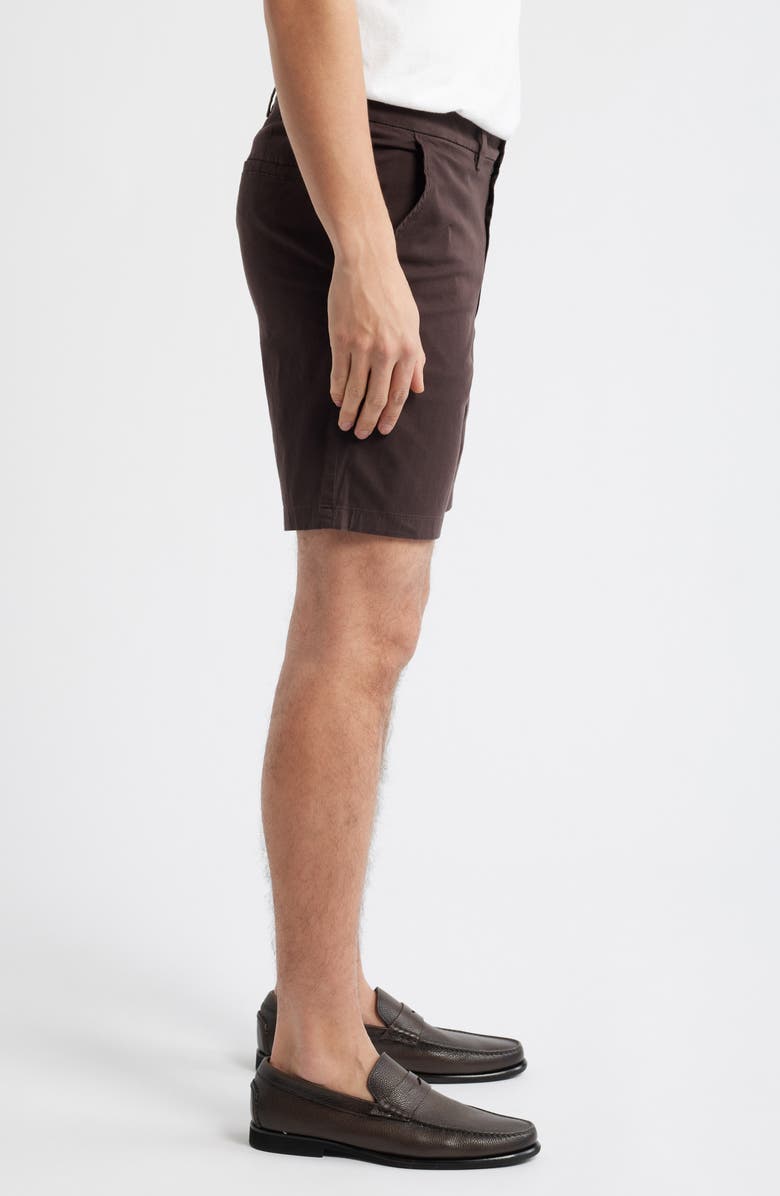 BOSS Kane Shorts, Alternate, color, Dark Brown