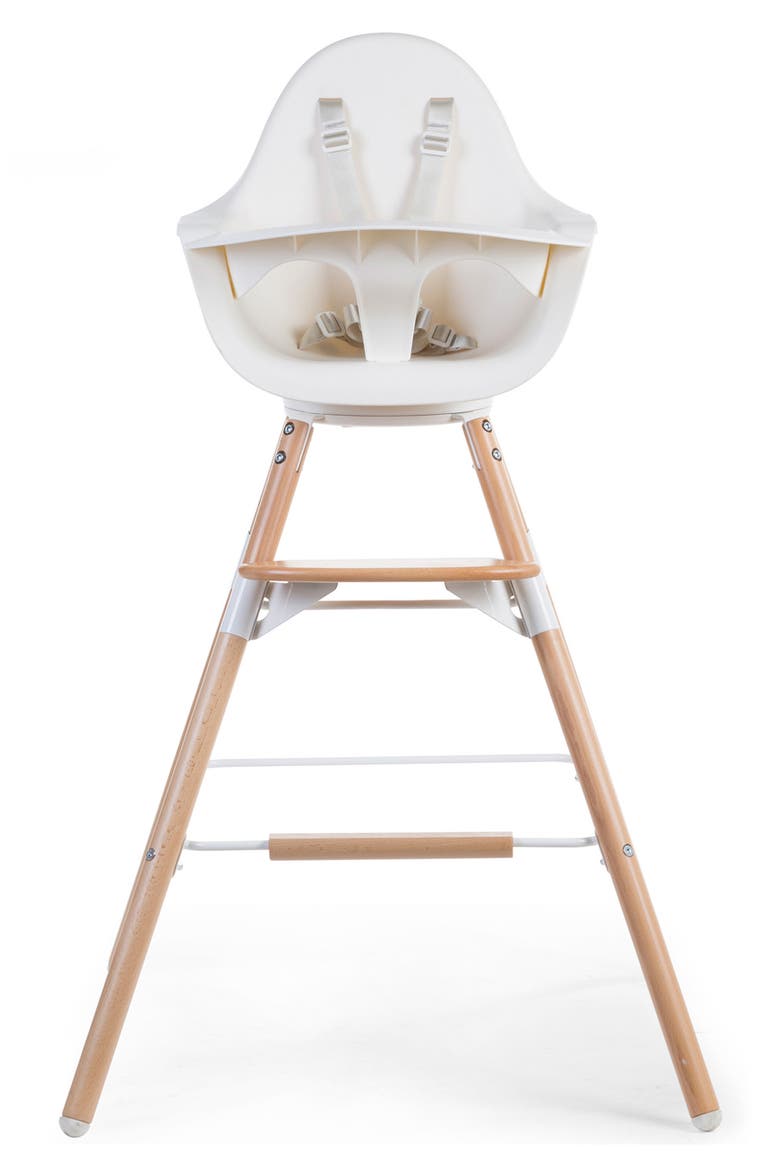Evolu Set of Extra Long Highchair Legs, Alternate, color, WHITE