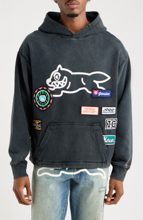 Bacon Cotton Graphic Hoodie