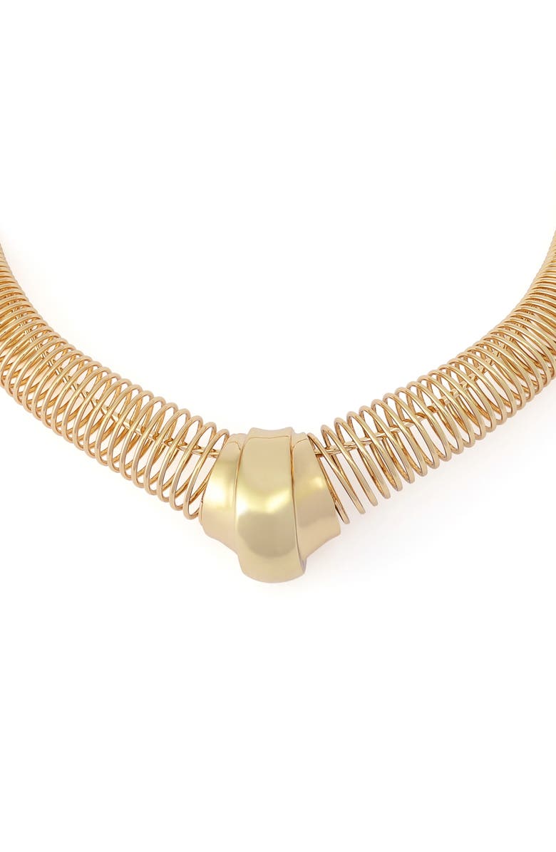 Robert Lee Morris Coiled Collar Necklace, Alternate, color,