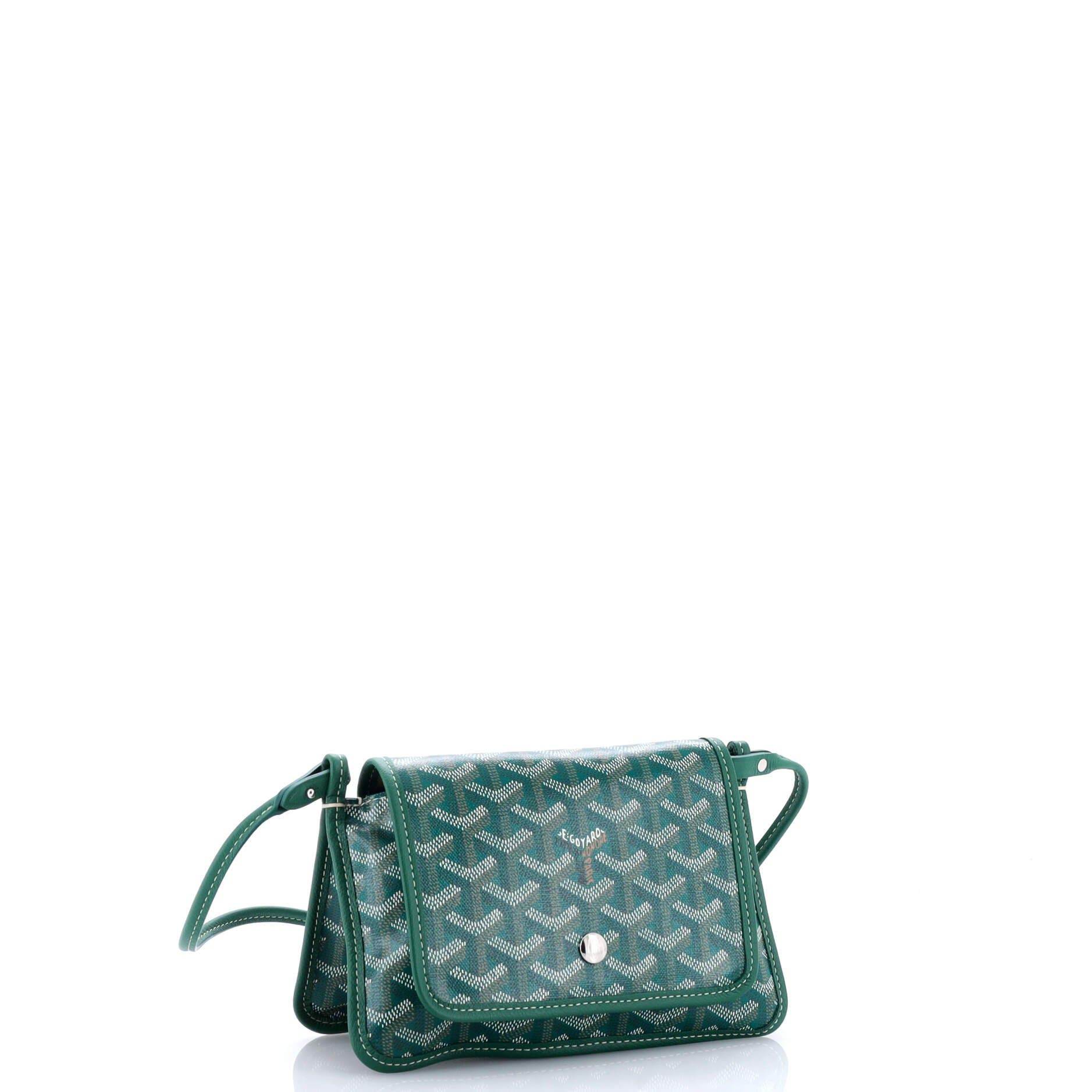 Pre-Owned Goyard Plumet Clutch Wallet Coated Canvas, Alternate, color, 