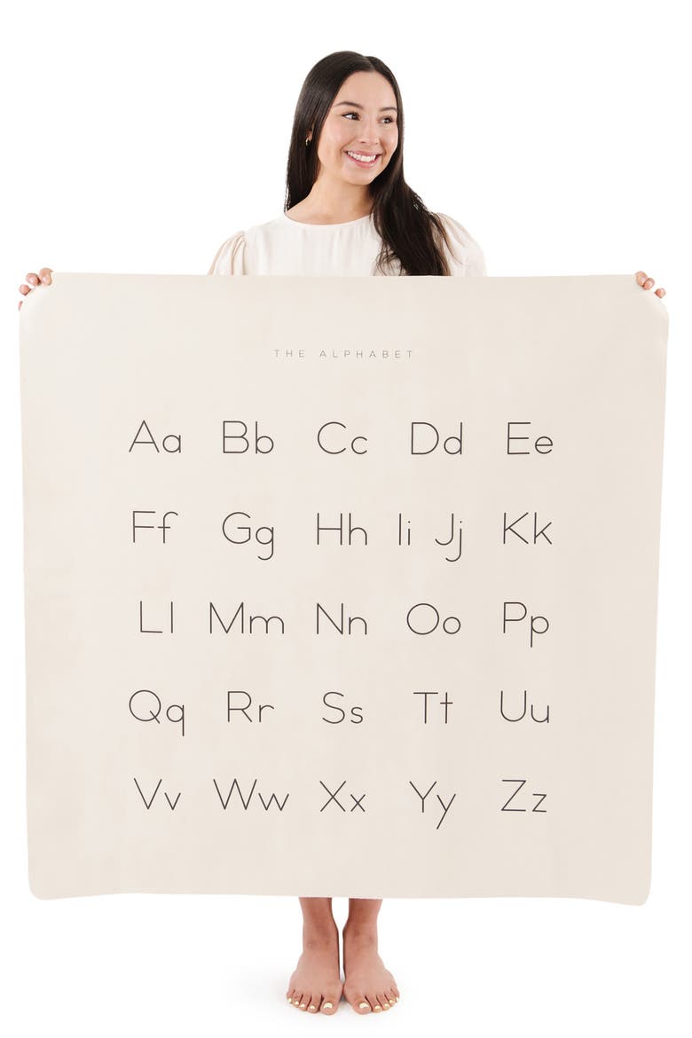 Small Tapestry, Alternate, color, ALPHABET