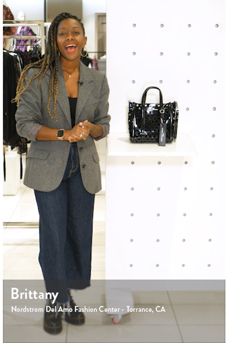 THE MARC JACOBS The Tag 21 Perforated Leather Tote video