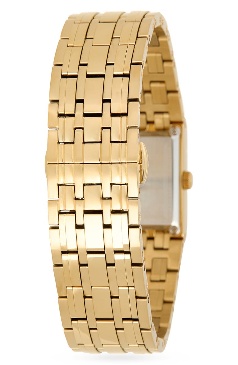 BULOVA x Marc Anthony Quadra Bracelet Watch, 21mm, Alternate, color, Gold