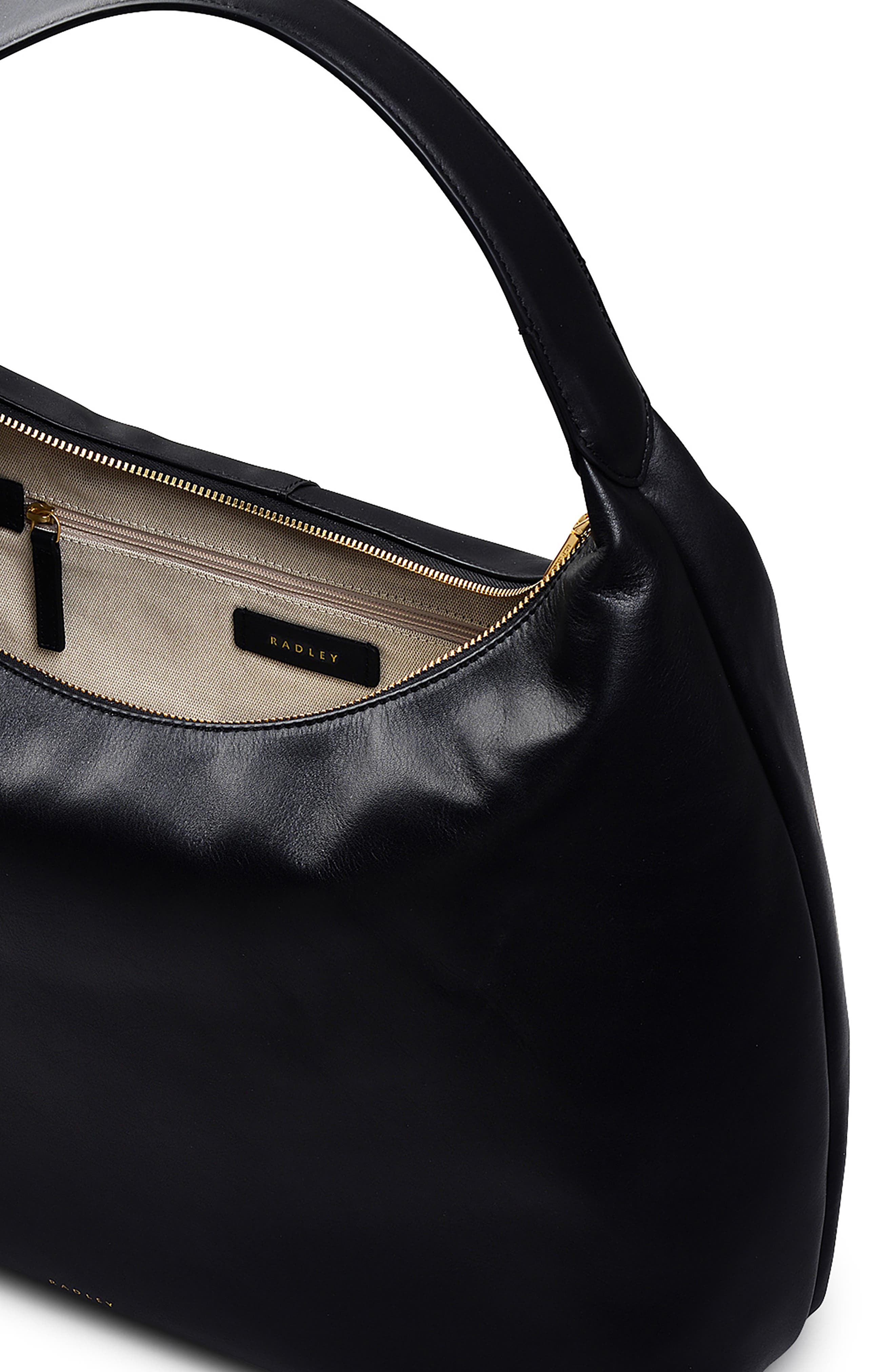 Radley Large Spencer Mews Zip Shoulder Bag, Alternate, color, Black