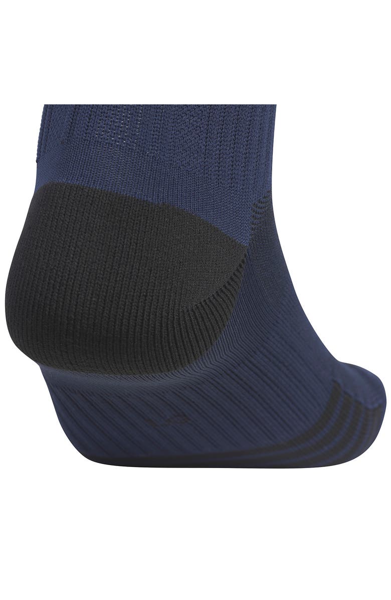 adidas Assorted 3-Pack Tech Performance High Quarter Socks, Alternate, color, Night Indigo