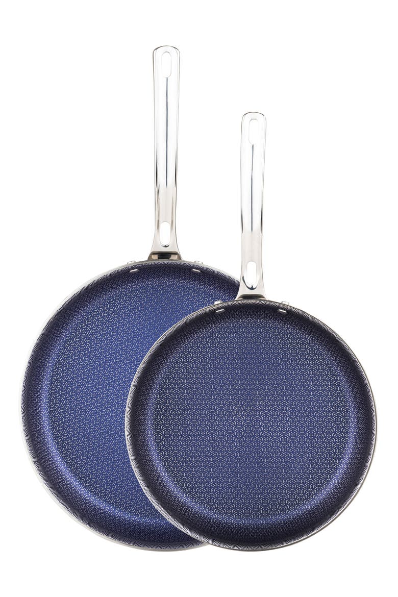 Hybrid Plus Nonstick 2-Piece Frying Pan Set, Alternate, color, STAINLESS STEEL
