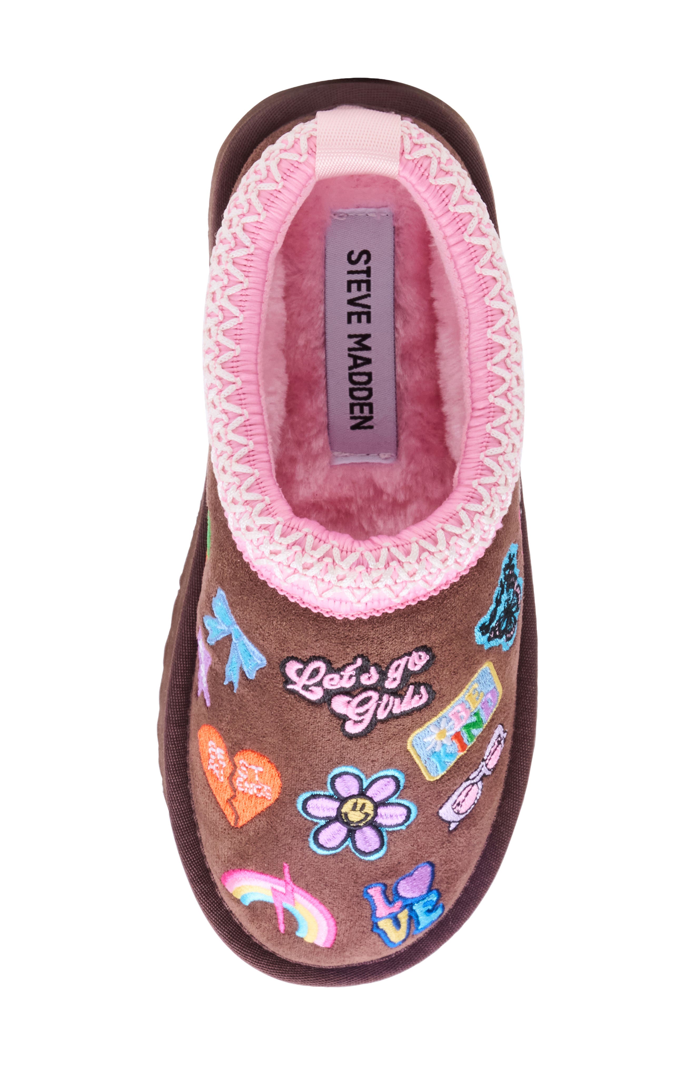 Steve Madden Kids' Jmads Slipper, Alternate, color, Brown