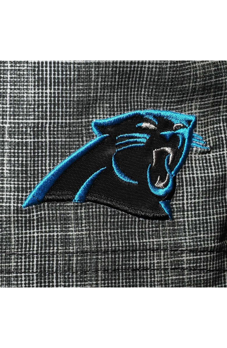 G-III SPORTS BY CARL BANKS Men's G-III Sports by Carl Banks Black Carolina Panthers Horizon Swim Shorts, Alternate, color, 