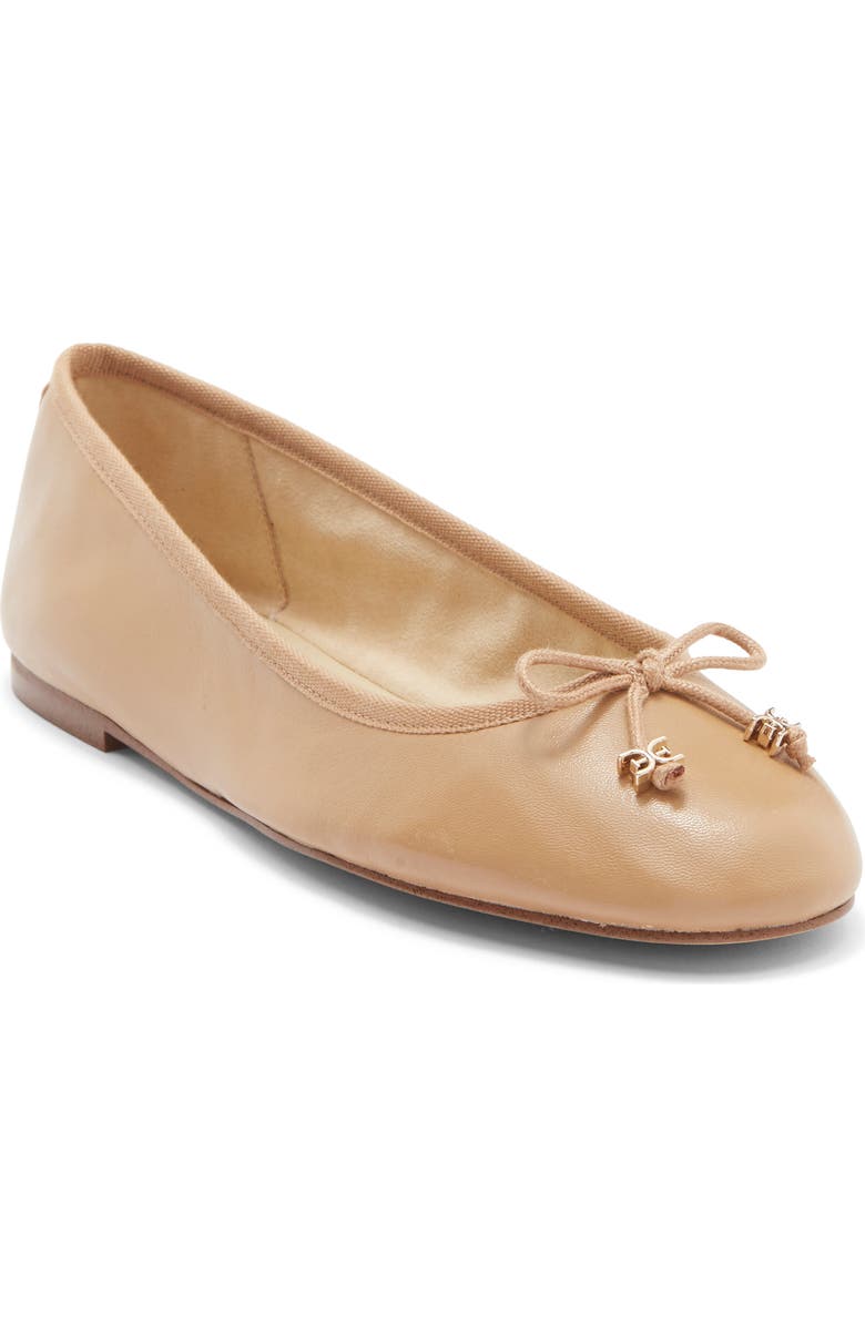 Sam Edelman Flora Ballet Flat, Main, color, French Sand