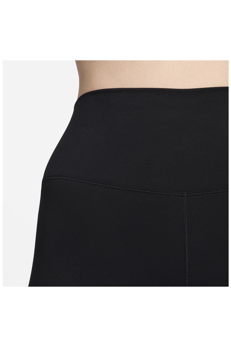 One Elemental Dri-FIT High Waist Bike Shorts, Alternate, color, BLACK/BLACK