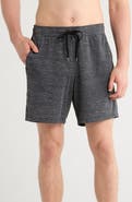 90 DEGREE BY REFLEX Heathered Mesh Active Shorts