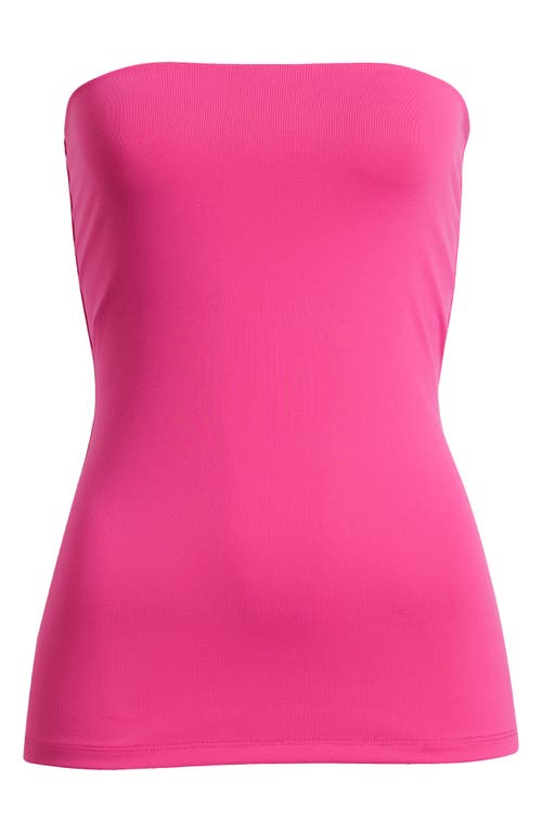 Susana Monaco Core Tube Top In Hot Pink