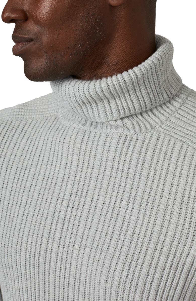7 Diamonds Twin City Rolled Turtleneck Sweater, Alternate, color, Grey