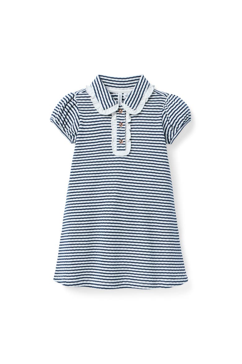 Textured Striped Dress, Main, color, Blue