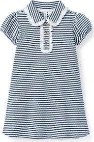 Janie and Jack Textured Striped Dress