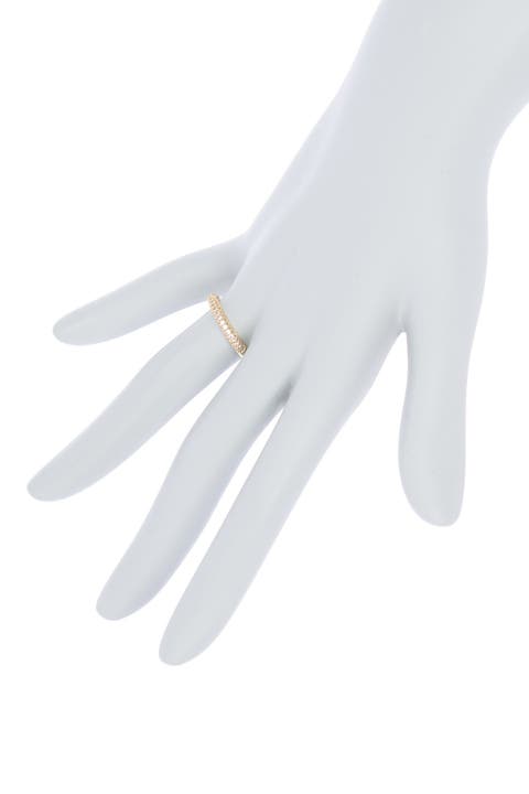 Thin CZ Pave Band