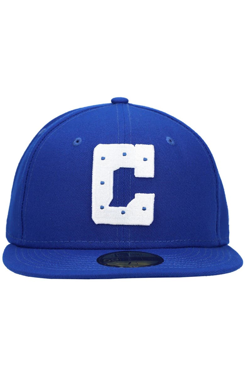 New Era Men's New Era Royal Indianapolis Colts Omaha 59FIFTY Fitted Hat, Alternate, color,