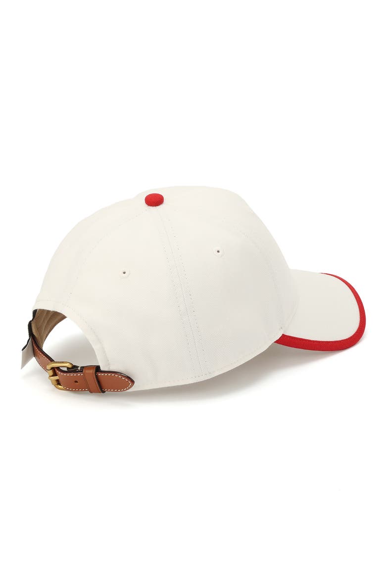 Horse & Carriage Baseball Cap, Alternate, color, IVORY