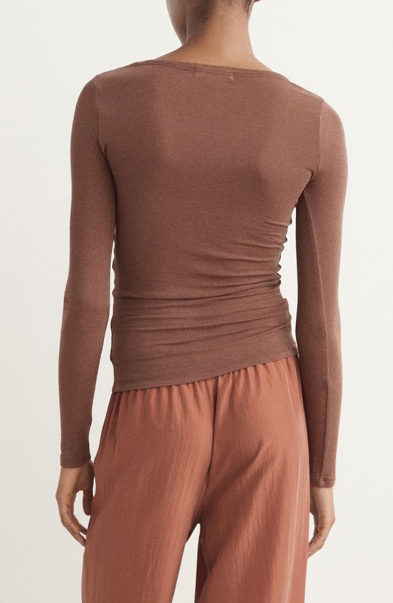 MANGO Long Sleeve Sleep T-Shirt, Alternate, color, 