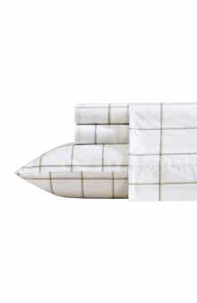 Nautica Plot 200-Thread Count Cotton Percale Sheet Set