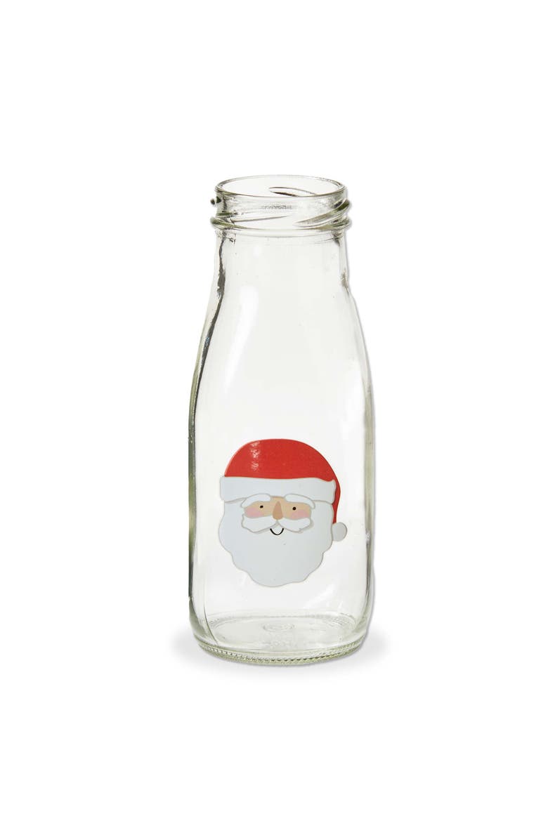 tag Santa Milk Bottle Decorative Vase for Christmas Multicolor, Main, color, Multicolored