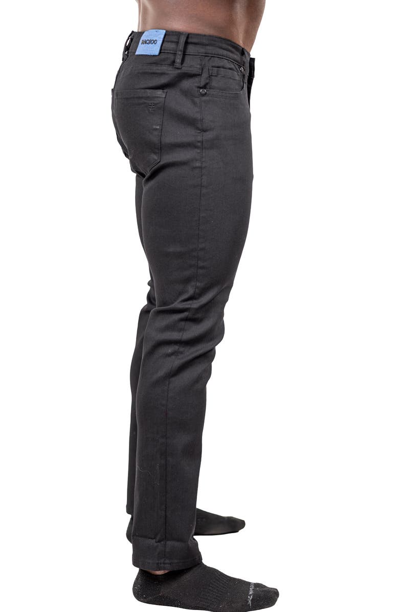 Maceoo Marthyr Slim Fit Jeans, Alternate, color, Black