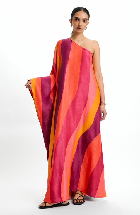 Satu One-Shoulder Maxi Dress Sano Rose