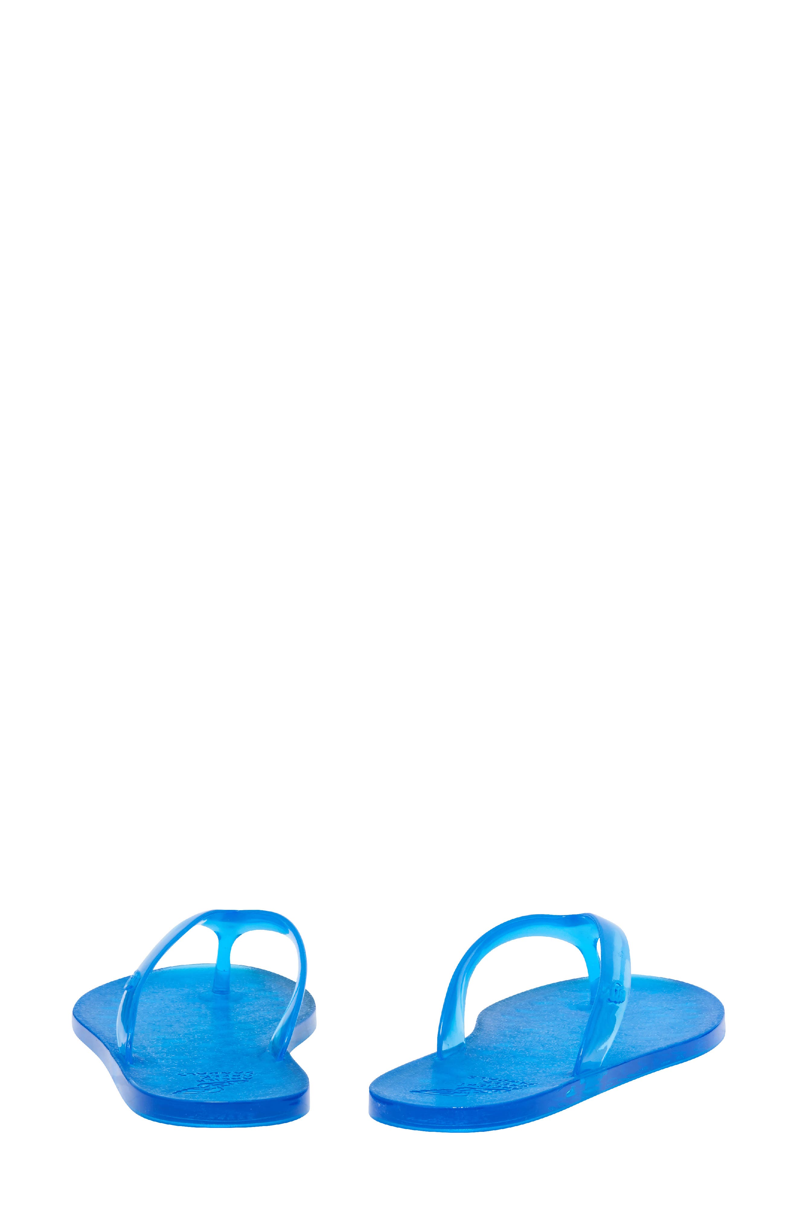 Jelly Flip Flop, Alternate, color, BLUE
