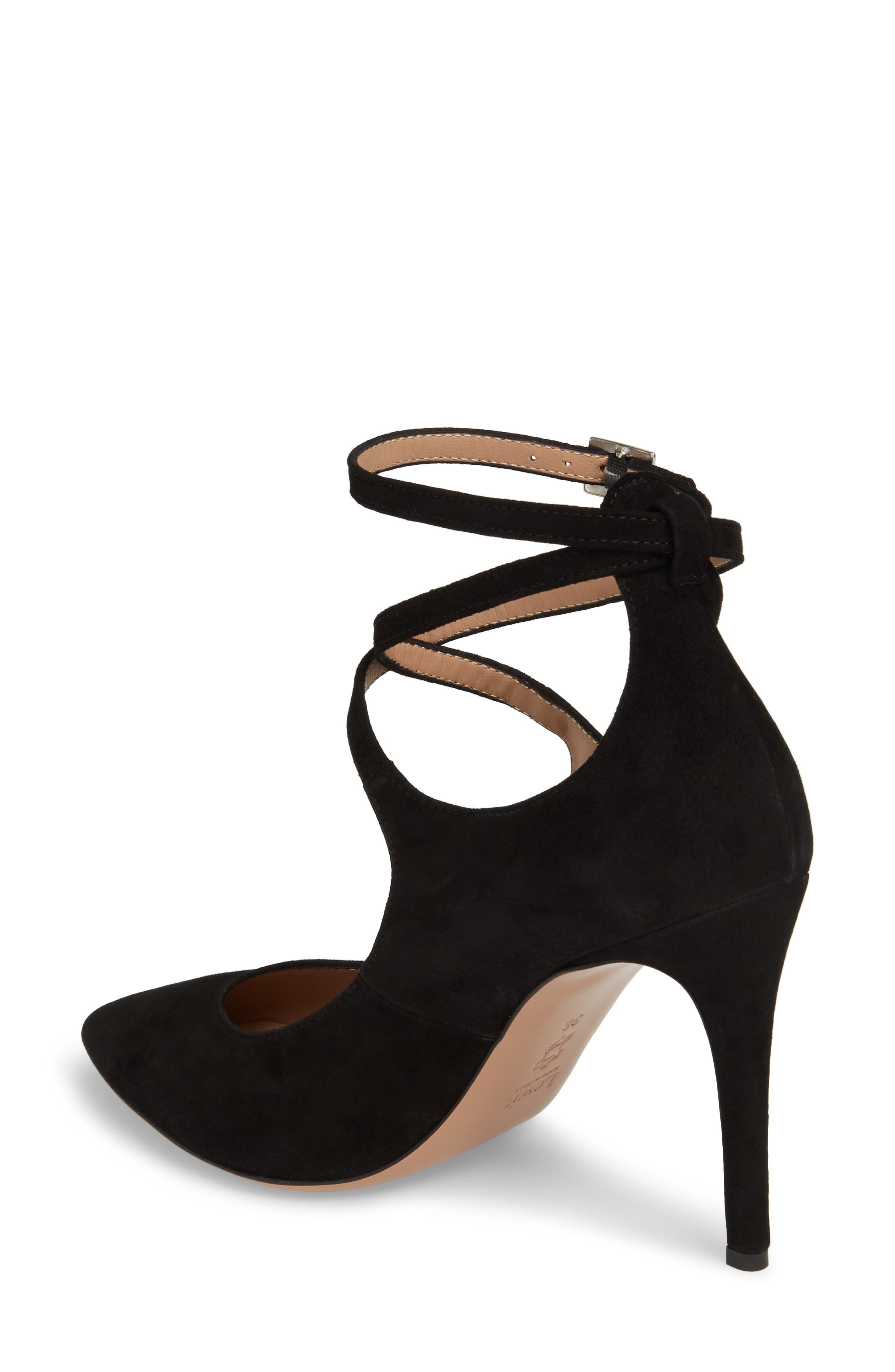 Lewit Carita Ankle Wrap Pump, Alternate, color, 