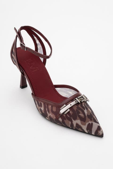 Giorno Ankle Strap Stiletto Pump