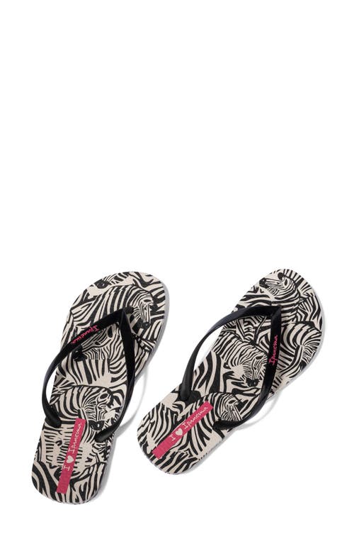 IPANEMA IPANEMA ANIMAL PRINT VI FLIP FLOP 