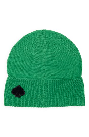 Kate Spade New York Flocked Spade Beanie