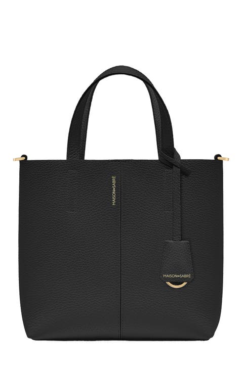 Small Leather Soft Tote