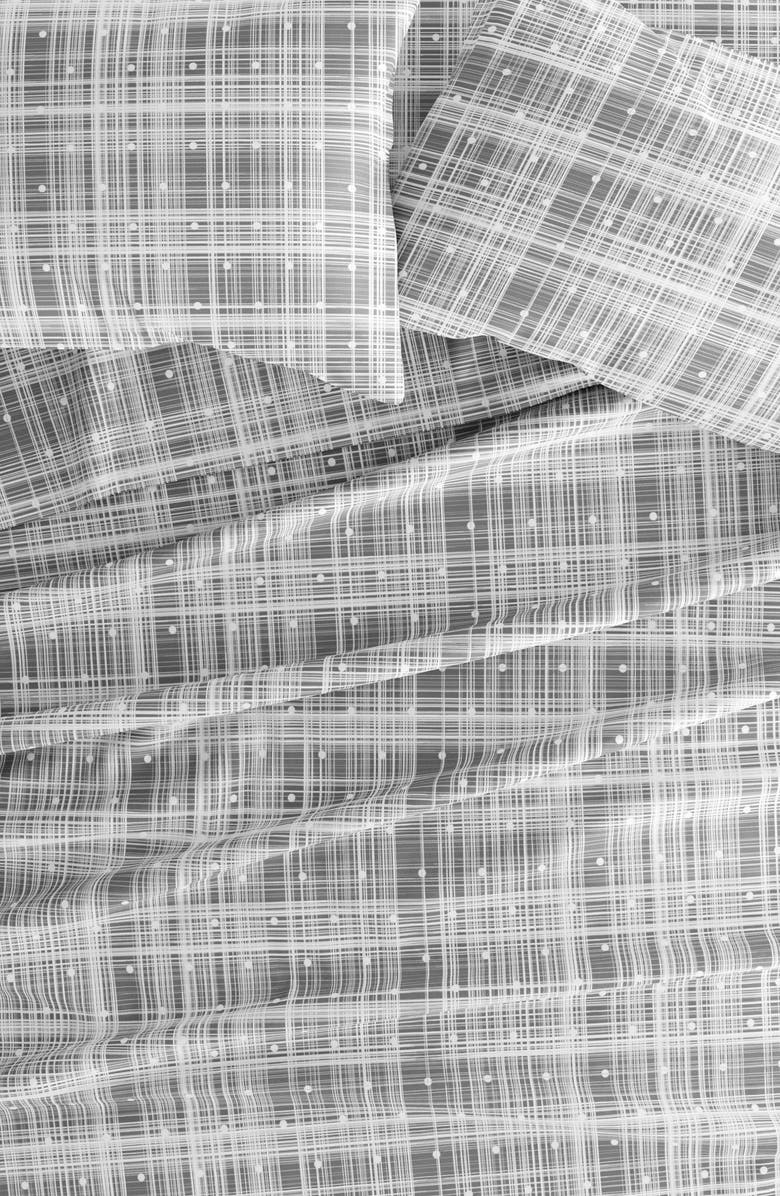 HOMESPUN HOME SPUN Premium Ultra Soft Polka Dot Pattern 4-Piece Bed Sheet Set, Alternate, color, Gray