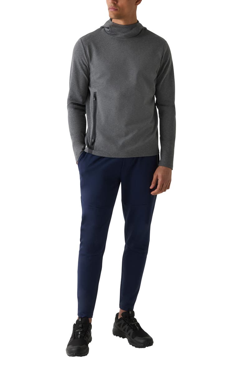 Cokato Performance Hoodie, Alternate, color, SMOKE HEATHER
