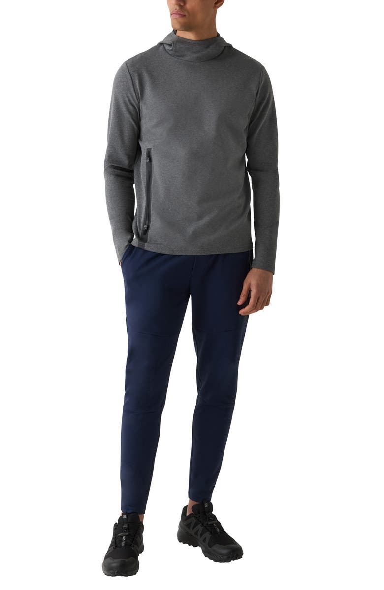 Greyson Cokato Performance Hoodie, Alternate, color, Smoke Heather